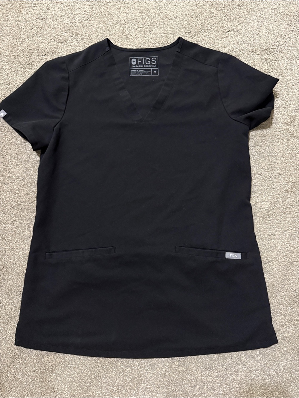 Figs Casma Scrub Top